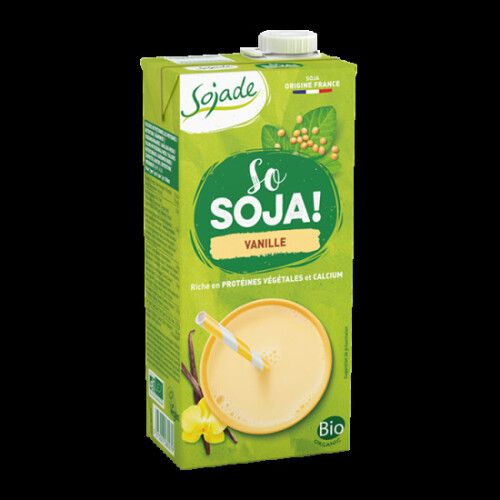 Sojade - Organic Vanilla Soya Drink 1ltr