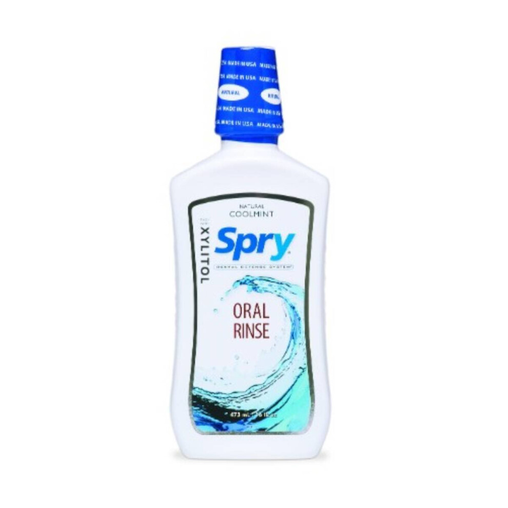 Spry Oral Rinse With Xylitol 473ml