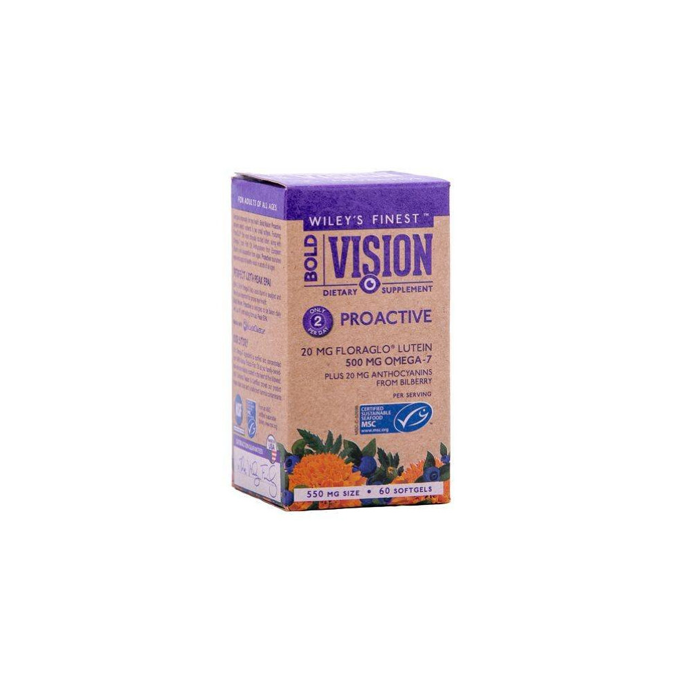 New Wiley's Finest - Bold Vision: Proactive 60Caps Small