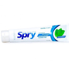 Xlear, Spry, Fluoridfreie Zahnpasta, Pfefferminze, 5 oz (141 g)