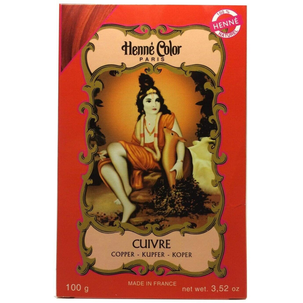 Henne Color Hennã© Colour: Copper Hennã© Colour (100Â G)