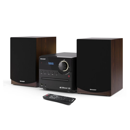 Sharp Sharp XL-B517D(BR) Micro Sound System with DAB+ Digital, Bluetooth & CD Playback 1