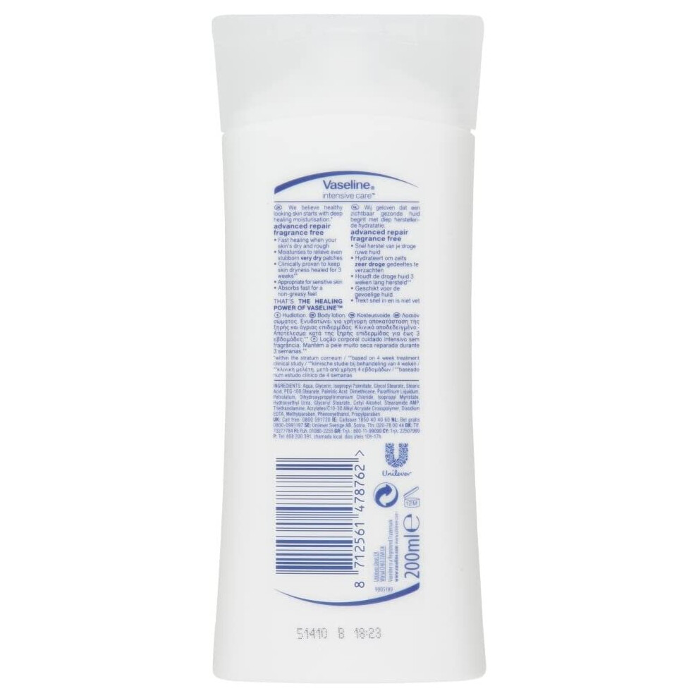 vaseline Advance Repair 200Ml