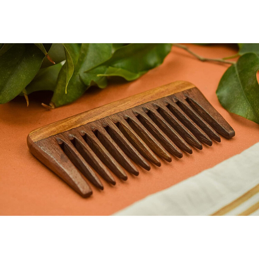 Svatv Unisex Handcrafted Rosewood Comb S-48