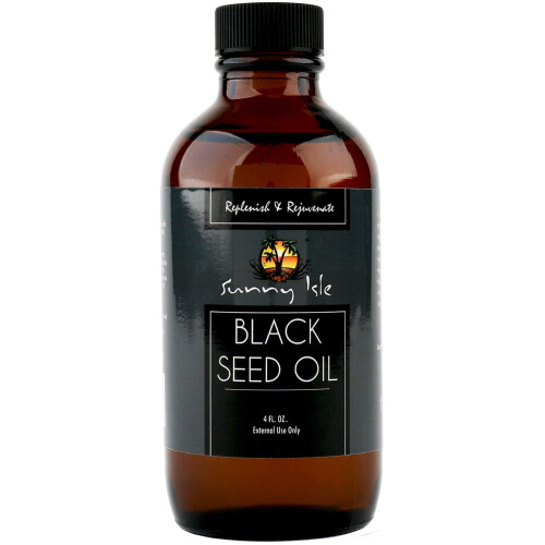 Sunny Isle, Schwarzkümmelöl, 4 fl oz