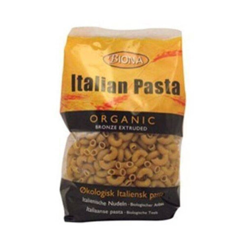 Biona - Organic Wholegrain Macaroni 500g