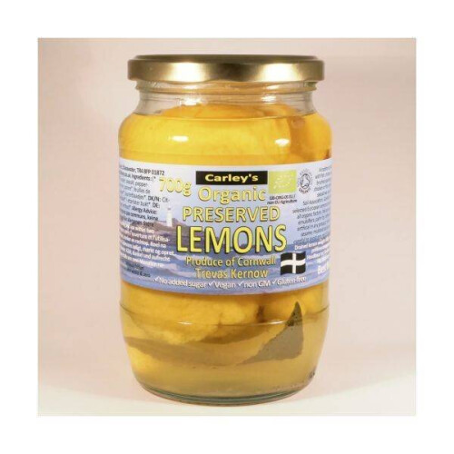 Carley's - Organic Preserved Lemons 700g