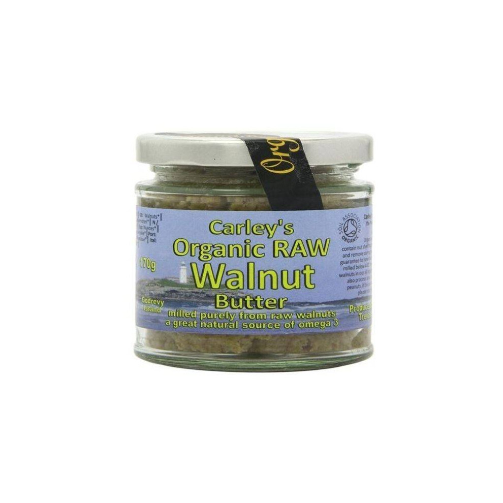 Carley's - Organic Raw Walnut Butter - Vegan 170g