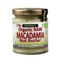 Carley's - Organic Raw Macadamianut Butter - Vegan 170g