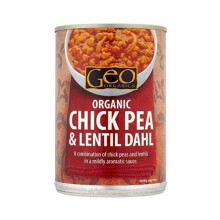 Geo Organics - Organic Chickpea & Lentil Dahl 400g