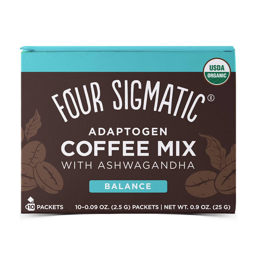 Four Sigmatic - Organic Adaptogen Coffee with Tulsi & Aswagandha 10sach