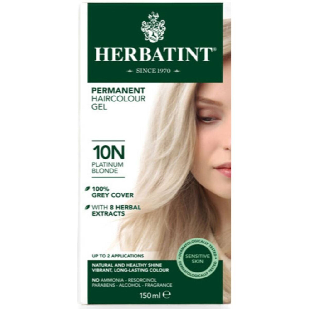 Herbatint Silver 10N Platinum Blonde 150Ml