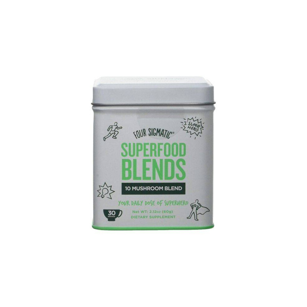 Four-Sigma-Foods Four Sigmatic - Fsf Superfood 10 Mushroom Blend 60G