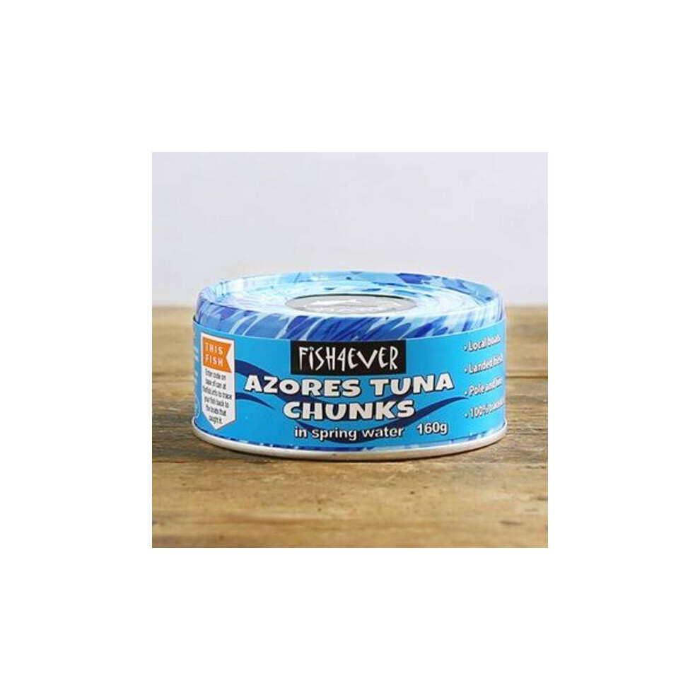 Fish 4 Ever Azores Tuna Chunks in Spring Water 3 Pack (160gx3)