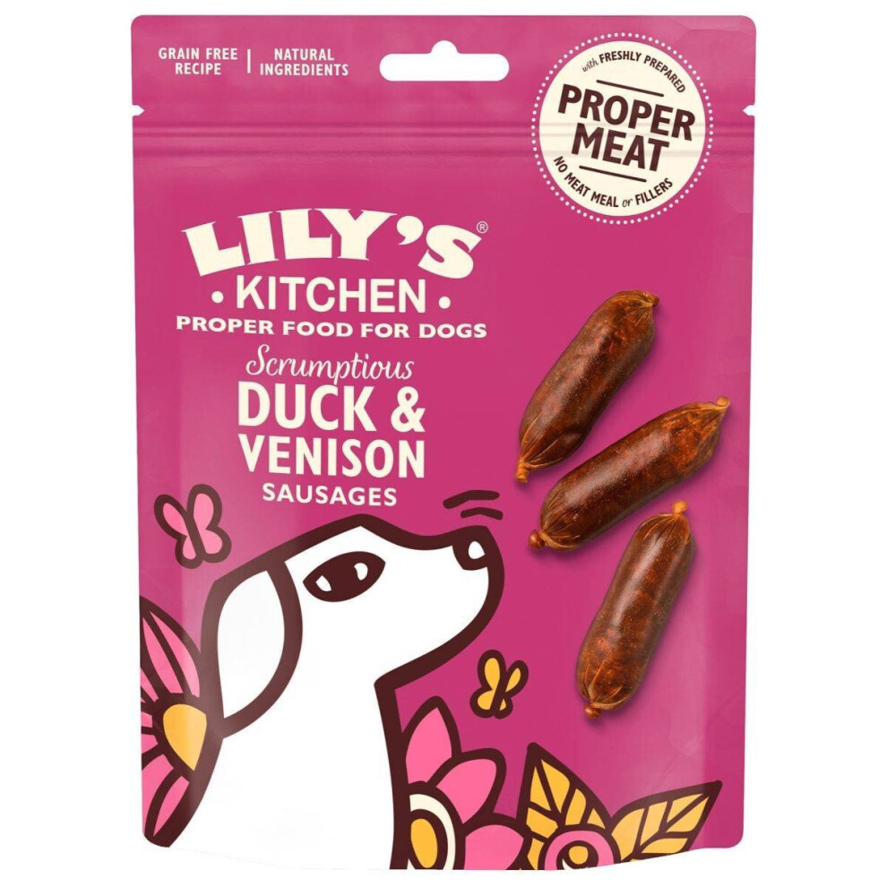 Lilys Kitchen Duck and Venison Sausages 70g - 2 Pack - Image 7