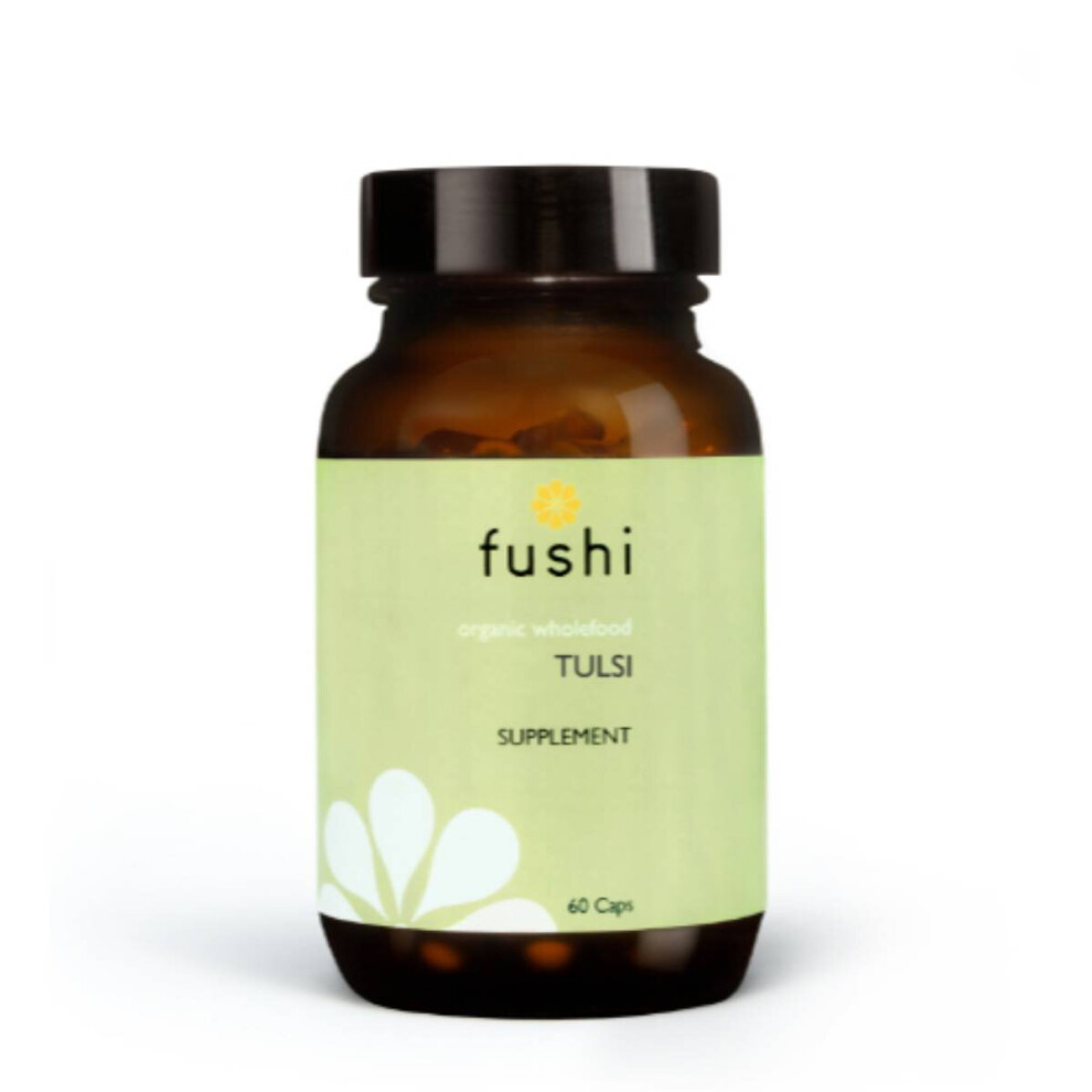 Fushi Wellbeing Fushi Organic 500Mg Tulsi Veg Caps 60S