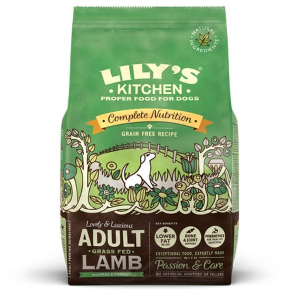 Lily's Kitchen Lamb Dry Food For Dogs 2.5Kg Grain