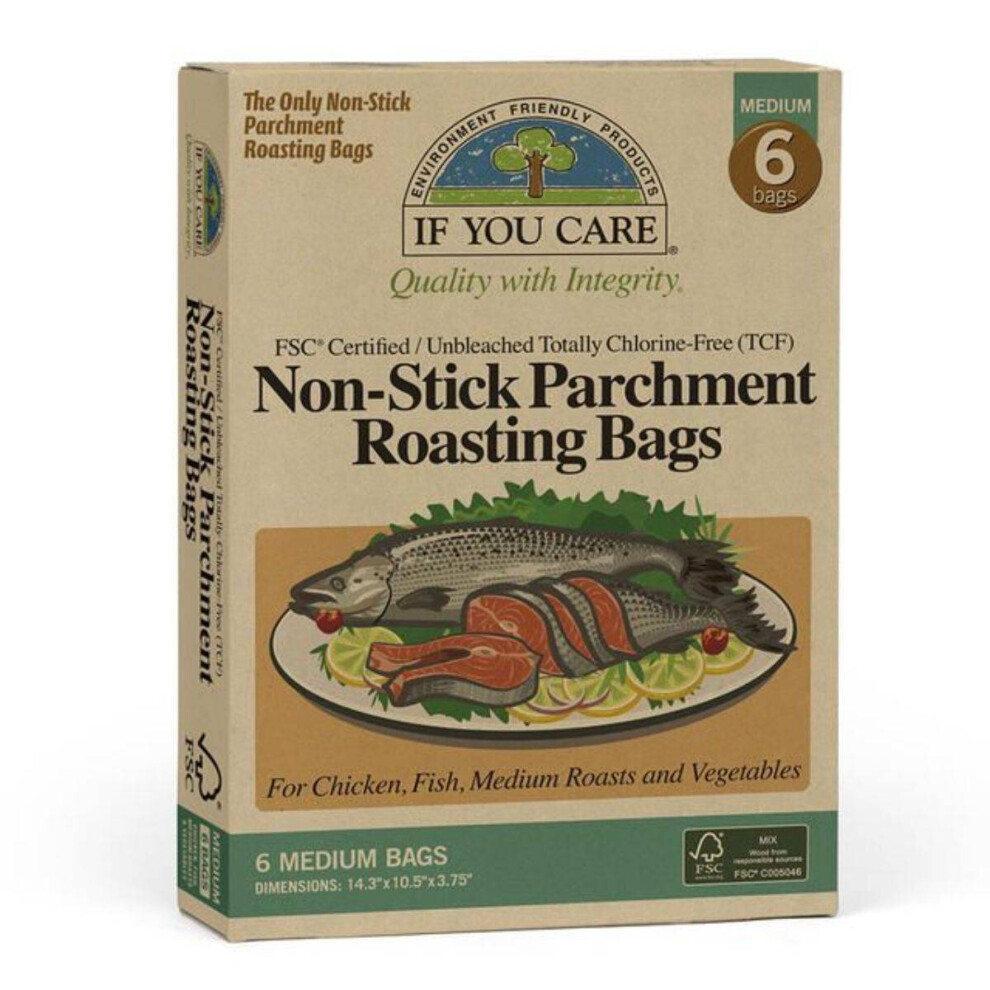 If You Care Fsc Cert Non Stick Paper Roasting Bags 6 Pack-image-OPC-PTGDWR-NEW