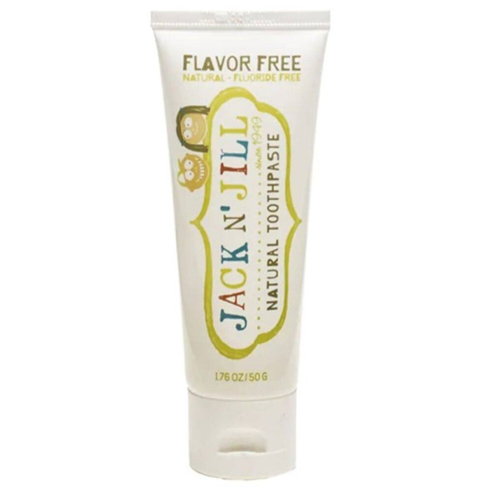 Jack N Jill Natural Toothpaste - Flavour Free 50G