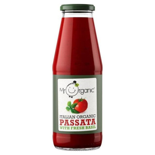 Mr Organic - Organic Passata & Basil 690g