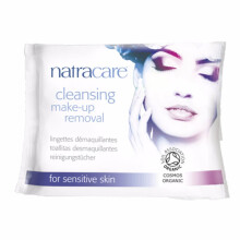 Natracare Cleansing Make Up Removal Wipes Sensitiv Hud 20 pr. pakke