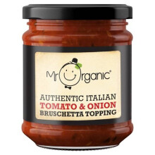 Mr Organic - Organic Tomato & Onion Bruschetta Topping 200g
