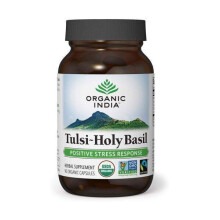 Organic India, Tulsi-Basilic Sacré, 90 Gélules Végétariennes