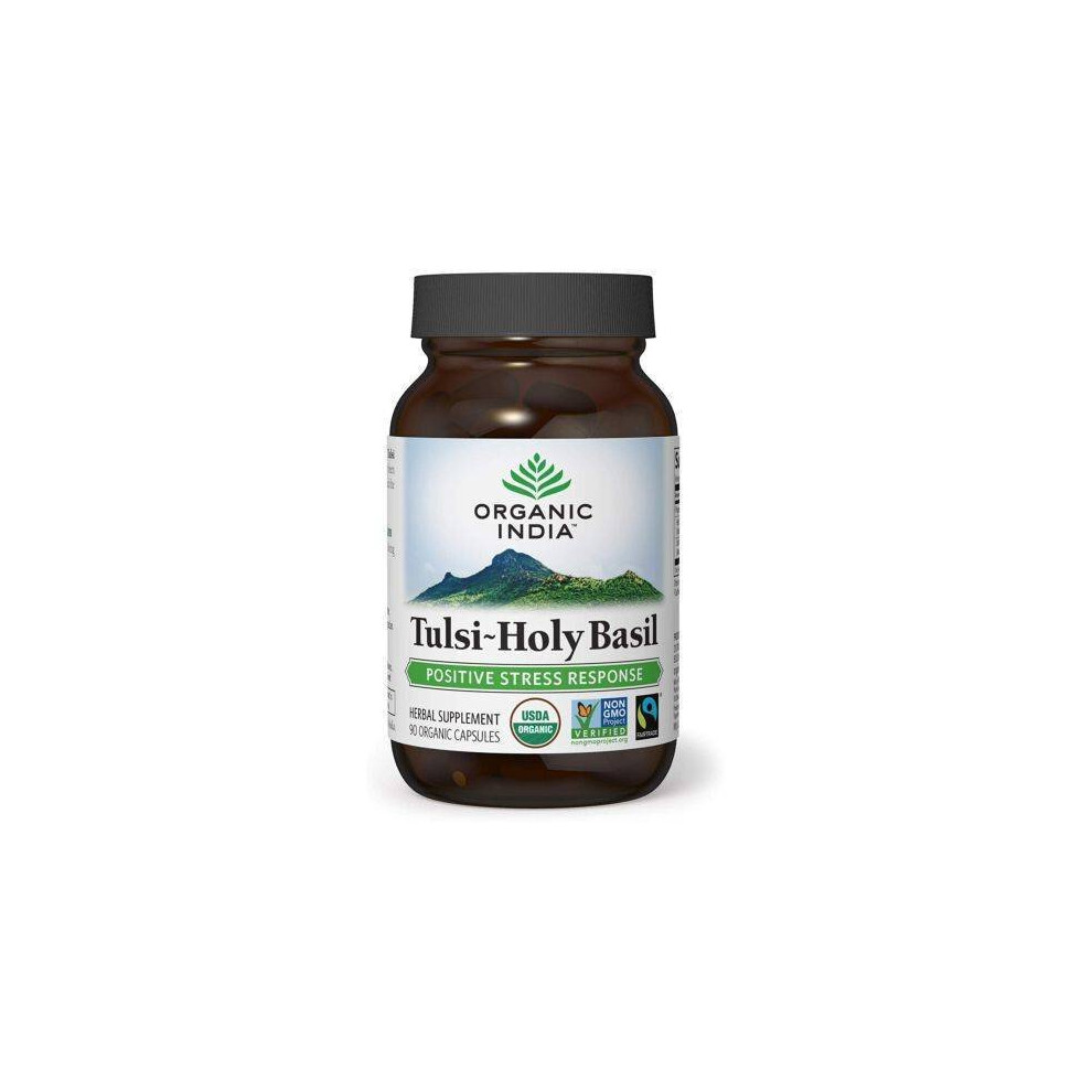 Organic India - Organic Tulsi Holy Basil 90Caps