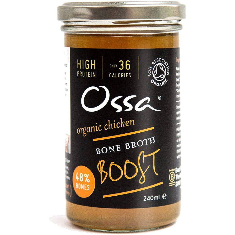 Ossa Organic Ossa Slow-Cooked Organic Chicken Bone Broth 240Ml