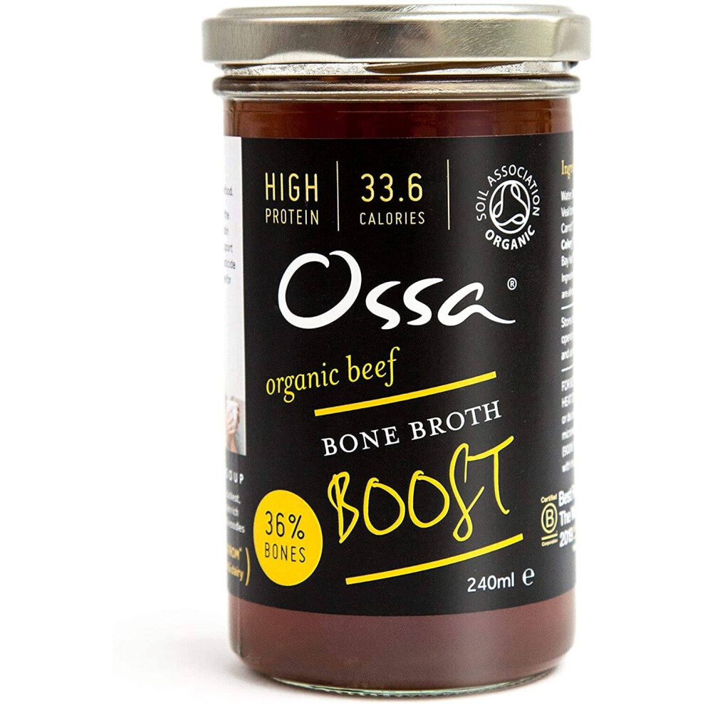 Ossa Slow-Cooked Organic Beef Bone Broth 240ml