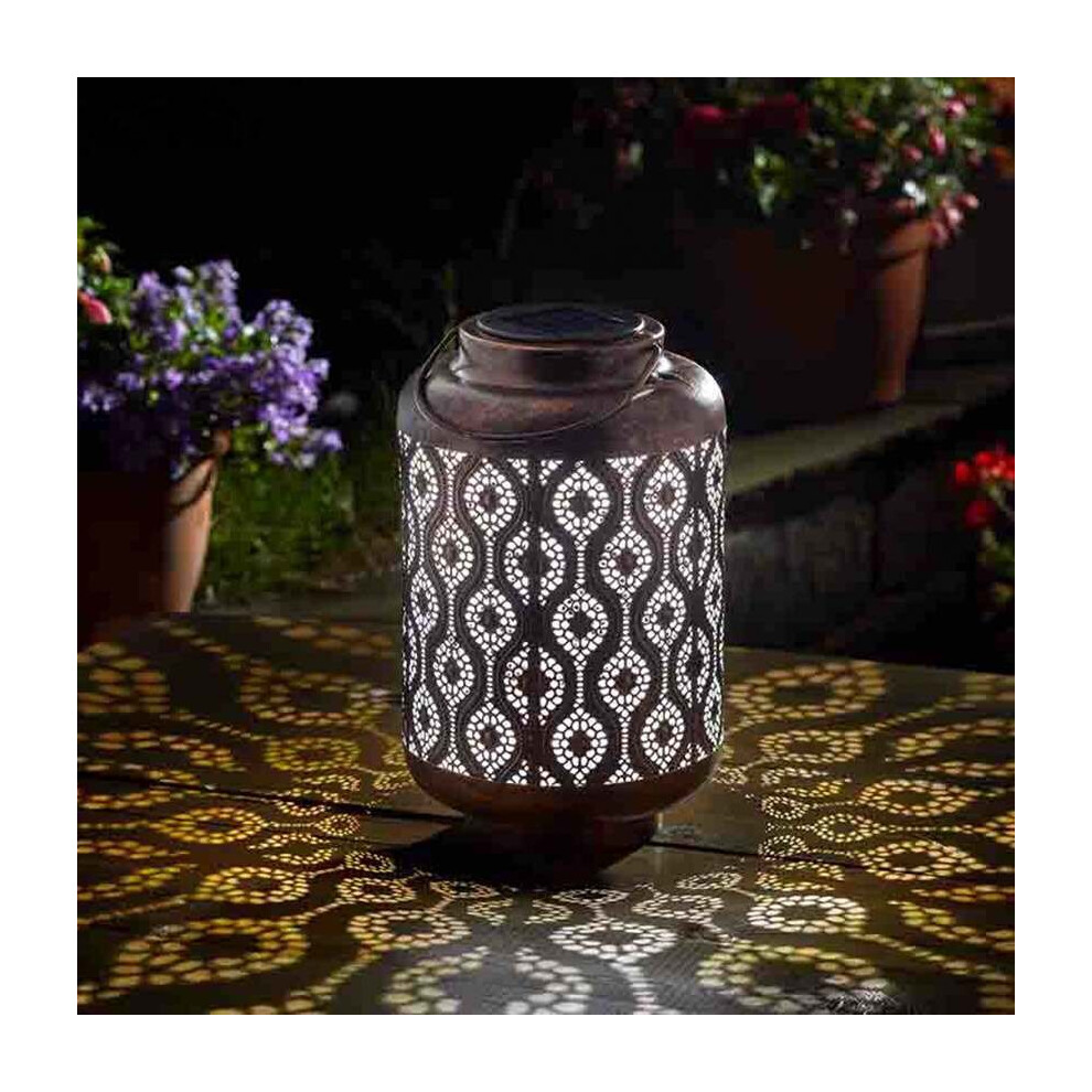 Smart Garden 26Cm Solar Power Outdoor Hanging Led Lantern | Garden Table Patio Decoration