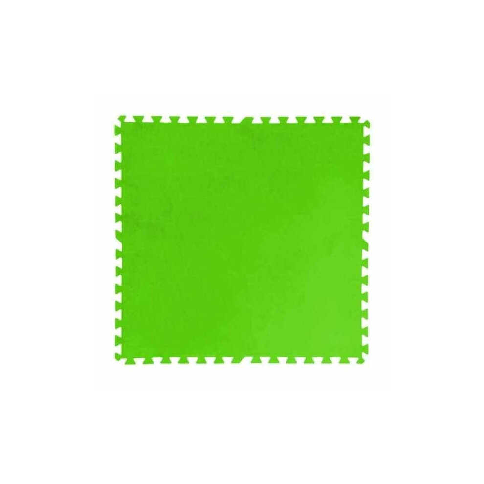 Bestway Pool Floor Protectors Ground Cloth Pool Mat 9 Pcs Green Flowclear