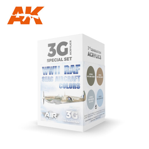 AK11727 - AK Interactive Set - WWII RAF SEAC Aircraft Colors