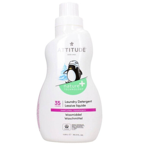 ATTITUDE, Petits, Détersif à Lessive, Douce Berceuse, 35 charges, 35,5 fl oz (1,05 l)