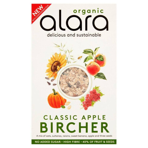 Alara - Organic Bircher Apple & Cinnamon 650g