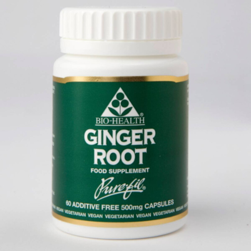 Bio Health Bio-Health Ginger Root 500Mg Capsules 60S