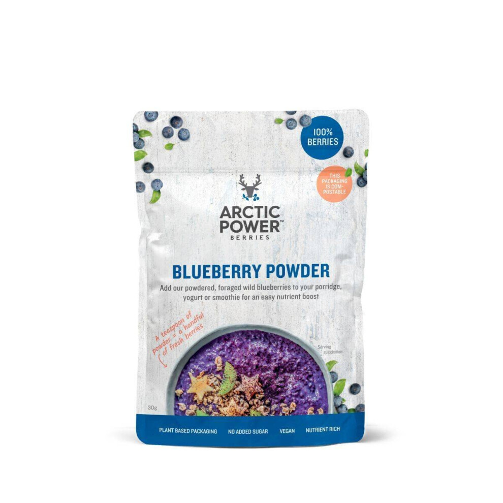 Arctic Power 100% Pure Blueberry Powder 30g