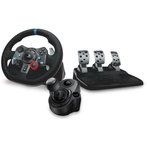Logitech Logitech G G29 Driving Force Racing Wheel + Gear Shifter Bundle for PS4/PS5