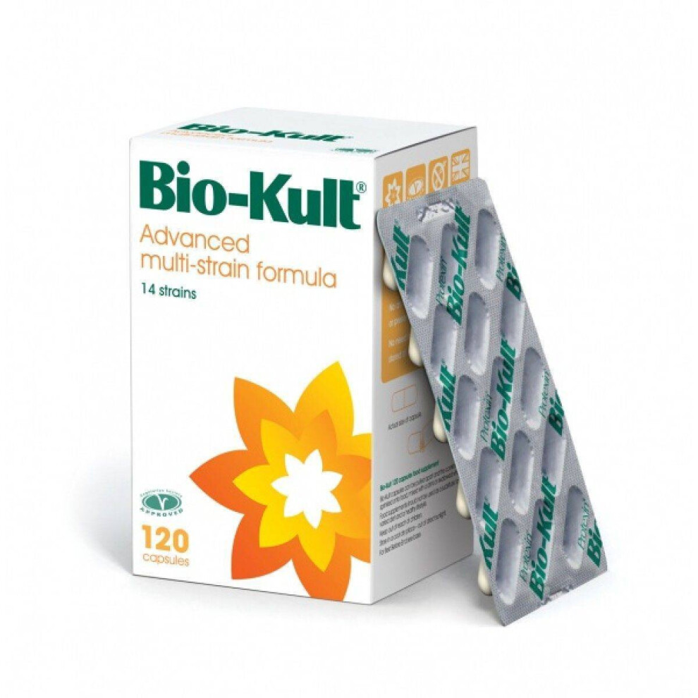 Bio Kult High Strength 14 Strain Probiotic Capsules (120s) for Digestive Health