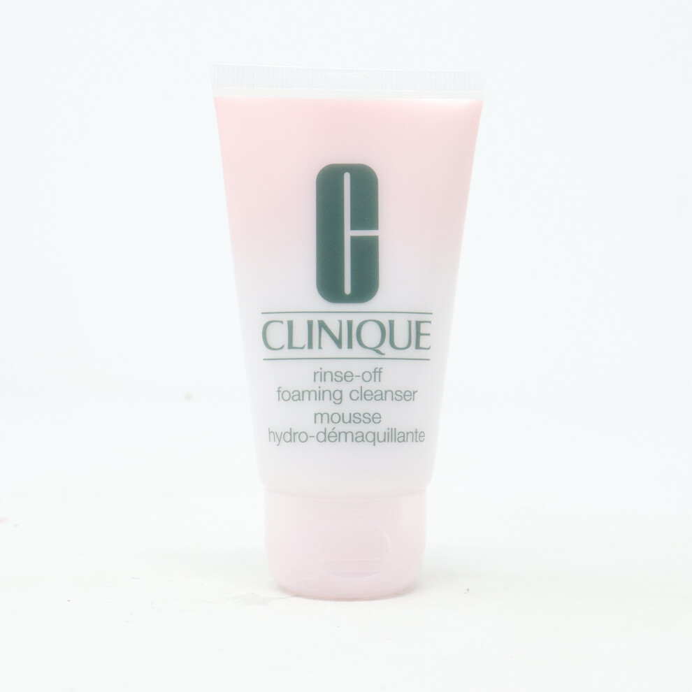 Clinique Rinse-Off Foaming Cleanser  1.7oz/50ml New