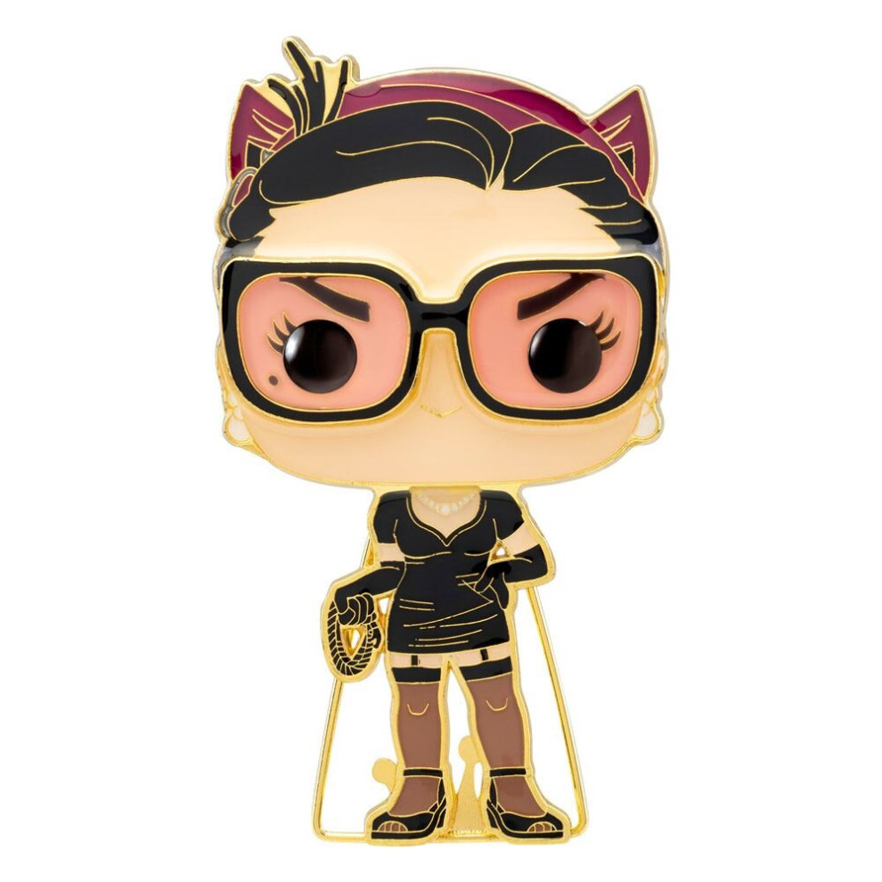 Funko Dc Comics Pop! Enamel Pin Catwoman 10 Cm