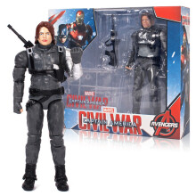 (Winter Soldier) Marvel's Avengers Series Vision Hawkeye Ant-Man Model Bracket Toy Gift