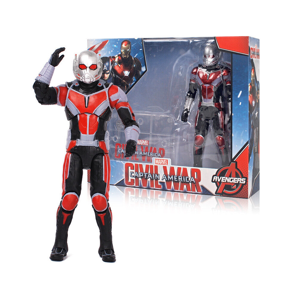 (Ant-Man) Marvel's Avengers Series Vision Hawkeye Ant-Man Model Bracket Toy Gift