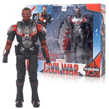 (Falcon) Marvel's Avengers Series Vision Hawkeye Ant-Man Model Bracket Toy Gift