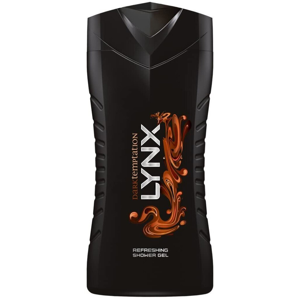 Lynx Dark Temptation Body Wash, 250 ml