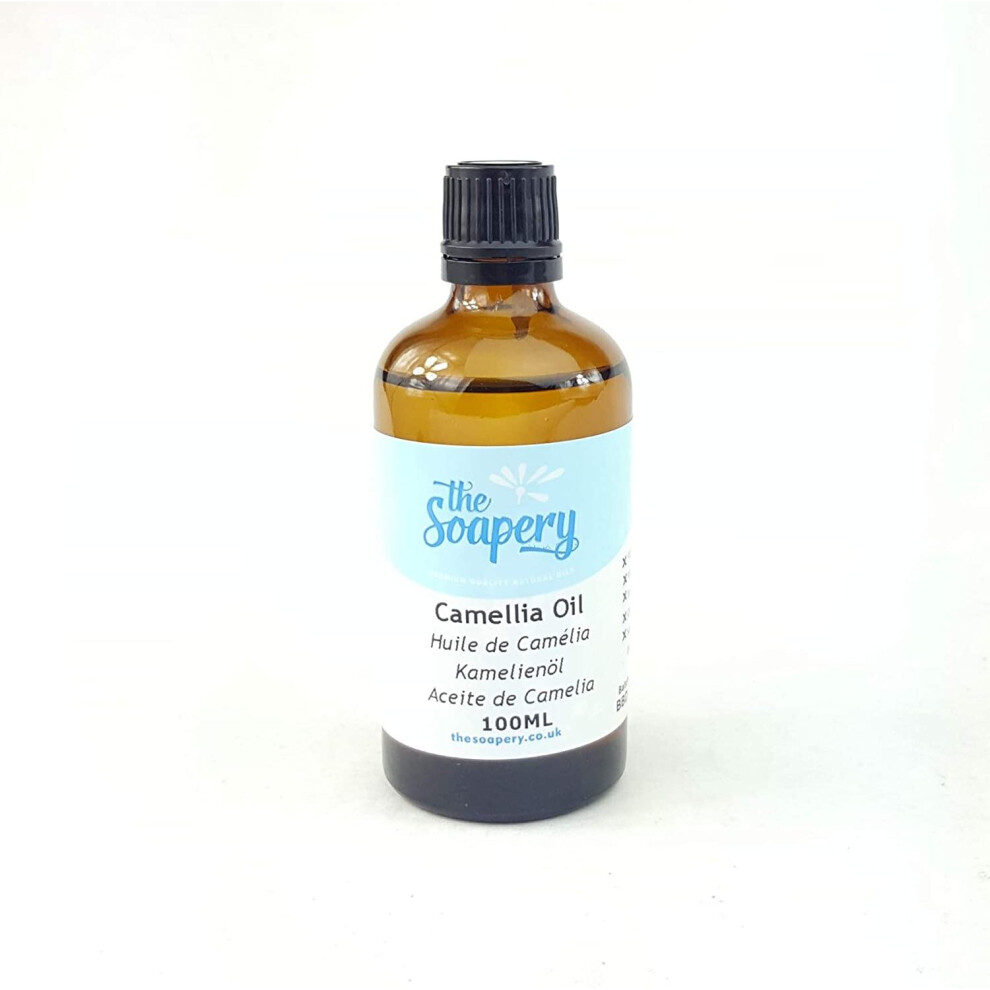 Thesoapery Camellia Oil 100Ml - 100% Pure Cold Pressed