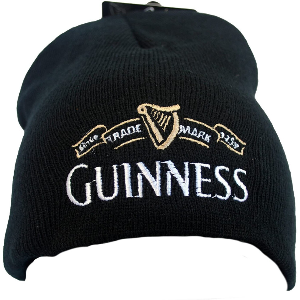 Guinness Official Merchandise Trademark Knitted Men's Hat