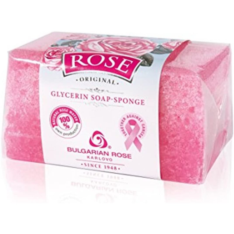 Rose Glicerina Originale Soap-Sponge-image