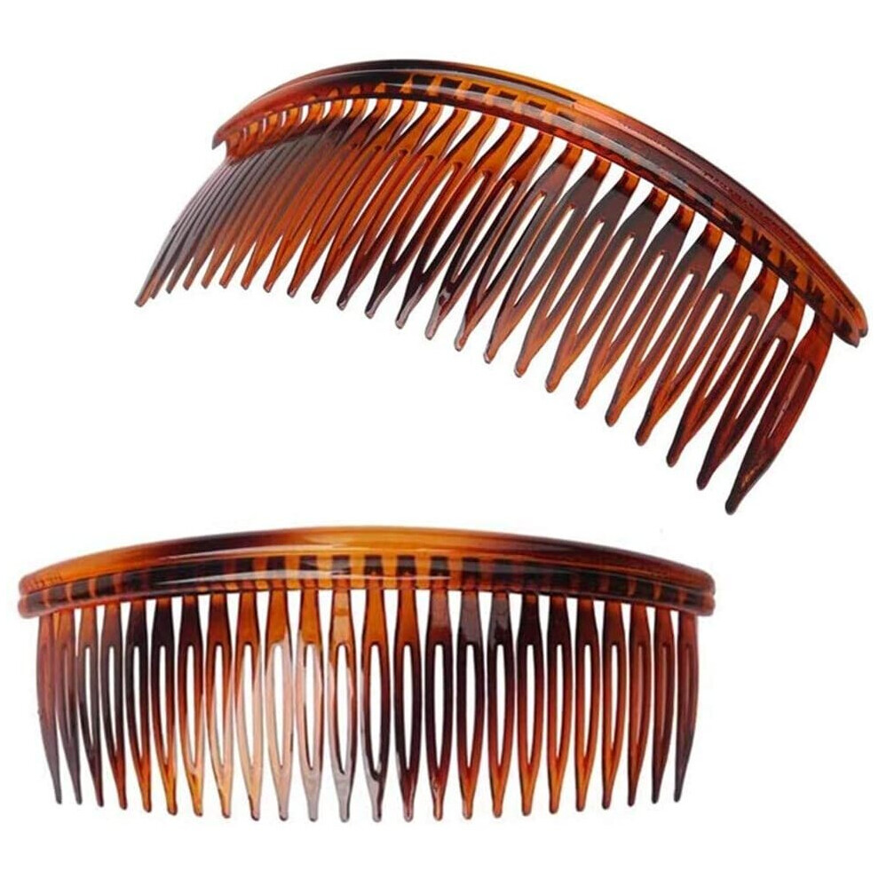 Hair Combs Slides, 8 Pcs Plastic Teeth Oversized 13cm Side Comb Hair Combs Hair Side Comb Set for women Girls