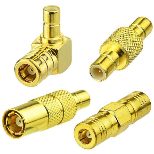 Bingfu DAB Car Aerial Adapter SMB Female to Male Connector Converter 4 ...